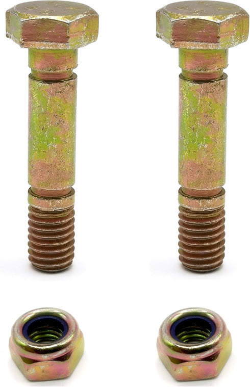2 Pack 52100100 Shear Pins Bolt and Nuts for Ariens 521001 00659100 Snowthrower ST24E ST24ET ST24DLE ST24LE...