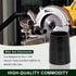 Miter Saw Vacuum Adapter for Dewalt Vacuum Dust Collection Adapter Miter Saw Construction Shop Vacuum Hose Attachment Compatible With DEWALT DWS71...