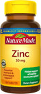 Nature Made Zinc 30 mg, Dietary Supplement for Immune Health and Antioxidant Support, 100 Tablets, 100 Day Supply...