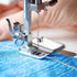 2 Pieces Magnetic Seam Guide for Sewing Machine Magnet Seam Guide Ruler Straight Seam Gauge Sewing Machine Attachments...