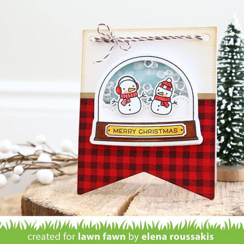 Lawn Fawn Dies - Ready, Set, Snow Shaker Add-On (LF975)...