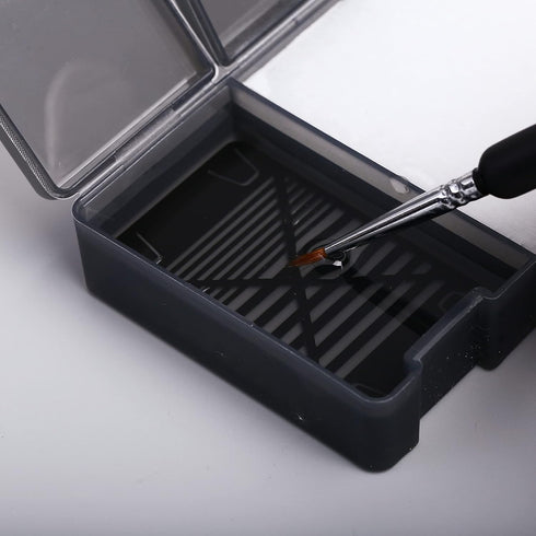 Paint Palette Wet Palette for Acrylic Paints Miniatures Paint Pallet Pigment Palette Model Paint Mixing Storage Container with Lid...