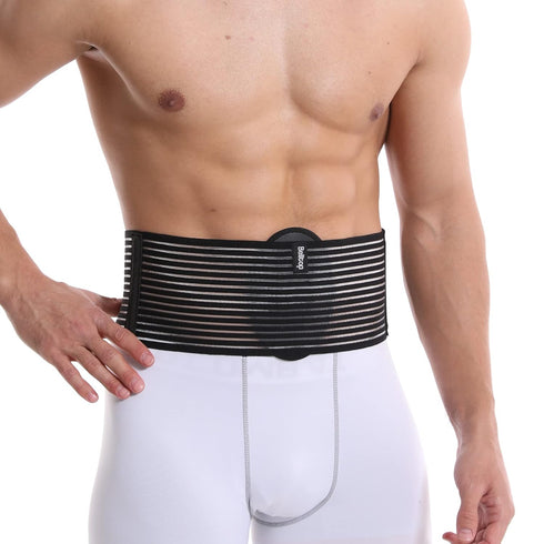 Umbilical Hernia Belt for men (premium compression pad). Umbilical hernia belt for women: prevention of surgery. Abdominal binder for men - Hernia...