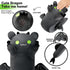 PEACH CAT Long Dragon Cat Plush Pillow Cute Dragon Cat Stuffed Animal for Boys and Girls Black 19.6"...