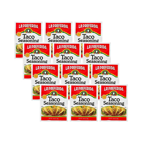 La Preferida Taco Seasoning, 1.25 OZ-6 pack...