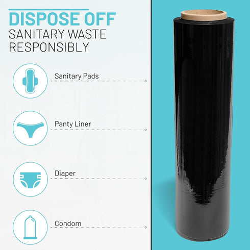 Discrete Disposal Bags - Pop Up Box Design, Sanitary disposal bags feminine and personal use...