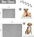SOMOYA Dogs Self Cooling Mat Pet Cool Pads Blanket Hot Weather Sleeping Kennel Mat,Washable Ice Silk Sleep Mat Pad Non-Toxic Breathable for Large ...
