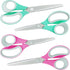 Scissors,Craft Scissors Bulk Pack of 4,Ultra Sharp Blade Scissors,Comfort-Grip Handles,Multipurpose Sharp Scissors for Office Home School Sewing F...