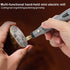 Cordless Rotary Tool Kit, Electric Mini Grinder Drill Set with 3 Gear RPM, 0.5-3.5mm Clamping Range, Multi Purpose Rechargeable Polishing Machine ...