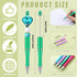 16 Pcs Nurse Beaded Pens Nurse's Day Plastic Ballpoint Pens with 72 Pcs Multicolor Beads Assorted Spacer Beads Nurse Appreciation Graduation Gift ...
