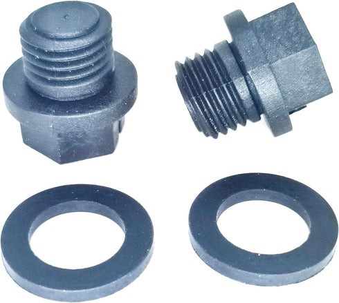 (2 Pack) SPX1700FG Pool Pump Pipe Plug with Gasket Replacements for Hayward Swimming Pool Maintenance Genuine Home Improvement Necessities...