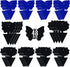 USKICH Sticky Traps Gnat Killer Fruit Fly Traps Non-Toxic and Odorless Fungus Gnat Traps Insect Traps Black Sticky Trap for Indoor and Outdoor Pla...