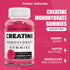 No Sugar Creatine Monohydrate Gummies for Men & Women - 3g/Gummy - 60 Chewable Creatine Gummies, Gomitas de Creatina 6000mg, Enhanced Muscle Stren...