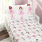 EVERYDAY KIDS Toddler Fitted Sheet and Pillowcase Set -Born to Dance Ballerina- Soft Microfiber, Breathable and Hypoallergenic Toddler Sheet Set...