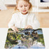 Puzzles for Kids Ages 4-6,Dinosaur 60 Piece Puzzles Family Puzzle Toys Summer Games Hard Puzzles Set for Teen Challenging Puzzles 13.8 "X 9.9"...