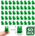 50 Pcs Mini Frogs Garden Decor Mini Resin Frog, Tiny Green Frog Figurines, Plastic Frogs Miniature Animals Home Decoration Fairy Garden Decor Doll...