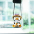 Swing Duck Car Hanging Ornament Cute Swing Duck Car Pendant Swing Duck Auto Decoration Car Rearview Mirror Pendant Rearview Mirror Decoration for ...