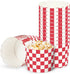 100Pcs Red Plaid Paper Baking Cups White Red Checkered Cupcake Wrappers Scalloped Edge Cupcake Muffin Cases for Party Supplies...