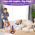 Interactive Dog Toys Soccer Ball - Bouncing Ball for Dogs, Jumping Dog Balls with Recording and Music Modes, Dog Birthday Toy, Rechargeable Moving...