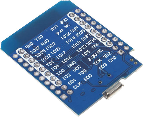 ESP32 D1 Mini NodeMCU ESP-WROOM-32 WLAN WiFi Bluetooth IoT Development Board 5V Compatible with Arduino (2pcs)......