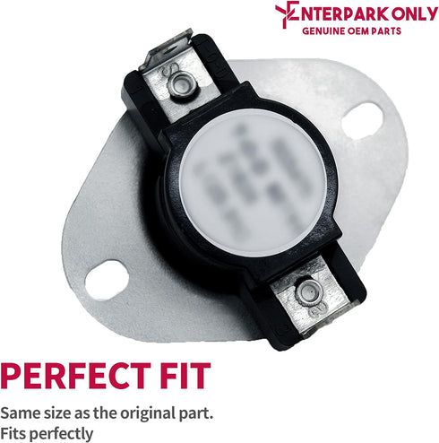 Enterpark 6931EL3001E Dryer Thermostat Replacement Part for LG Dryer, Replaces 6931EL3001C 503475 6931EL3001B 1122485