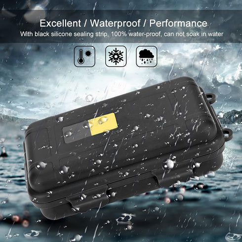 1Pcs Survival Storage Box, Waterproof Dry Box Protective Case, Underground Storage Container, Survival Gear Sealed Boxes for EDC Tools, Phone, Key...