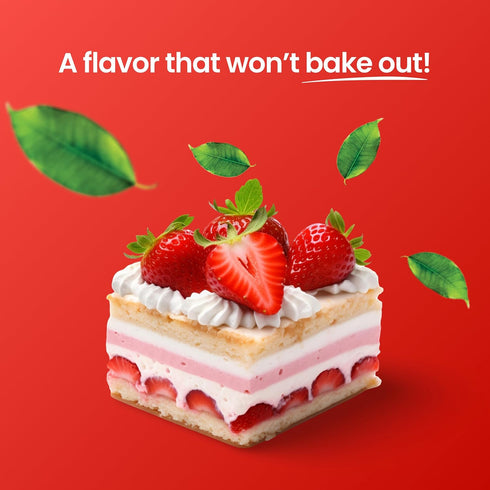 LorAnn Oils Strawberry Bakery Emulsion: True Essence, Ideal for Boosting Fruit Tones in Cakes, Cookies & Desserts, Gluten-Free, Keto-Friendly, Ext...