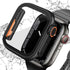 Apple Watch Waterproof Case Compatible for Apple Watch SE 4 5 6 7 8 45MM 44MM 41MM 40MM with Tempered Glass Screen Protector, Full Protection PC M...
