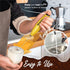 PowerLix Milk Frother Handheld Battery Operated Electric Whisk Foam Maker For Coffee, Latte, Cappuccino, Hot Chocolate, Durable Mini Drink Mixer W...