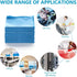 12 Pcs Microfiber Glass and Window Cleaning Cloths,12" x 12" Lint Free Streakless Buff Polishing Cloth,Quickly Clean Windows, Windshields, Mirrors...