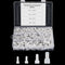 600pcs Closed End Crimp Connectors, Closed End Crimp Terminals, Closed End Wire Crimp Connectors, Nylon Wire Connectors Crimp Cap Wire Terminals C...