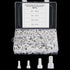 600pcs Closed End Crimp Connectors, Closed End Crimp Terminals, Closed End Wire Crimp Connectors, Nylon Wire Connectors Crimp Cap Wire Terminals C...