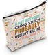 Gzrlyf Cross Stitch Kit Makeup Bag Sewing Cross Stitching Lover Gift Crafter Cross Stitch Project Cosmetic Bag (WITHOUT CROSS STITCH)...