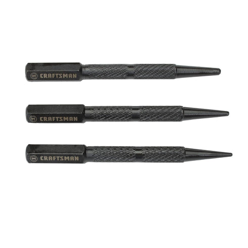 CRAFTSMAN Steel Nail Set, 3-Piece (CMHT58116)...