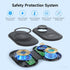 Wireless Charger 3 in 1, RELAXYO Travel Fast Wireless Charging Station for Apple, Compatible with iPhone 15 14 13 12 11 Pro/Max/XR, for iWatch 9/8...