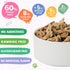 Freeze Dried Chicken Heart Pet Treats, High Protein Freeze-Dried Pet Food for Dogs, Cats, Fresh Ingredient, 3.2oz, Rawhide Free, Gluten&Grain Free...