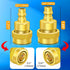 Boltigen R1234yf to R134a Adapter, R1234YF Quick Adapter Adjustable High and Low Side Connection R134a Quick Coupler Connection to R1234yf, R134a ...