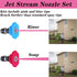 8 Pack Universal Power Pressure Washer Accessories Kit, 7 Power Washer Nozzle Tips, Rinse Jet Stream Tips Kit,Quick Connecting Pivoting Coupler,1/...