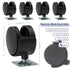 4 Pack 2 Inch Plastic Casters, Furniture Casters, Nylon Furniture Wheel Replacement, Nylon Plastic Swivel Plate Casters, Replacement Cart Casters ...