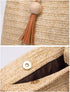 GL-Turelifes Round Summer Straw Bag Big Weave Handbags Beach Shoulder Bags Vocation Tote HandbagsTravel Bag for Women...