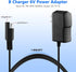 SAE Connector Charger for Kids Ride On Car Battery, BXIZXD 6 Volt Battery Charger for Disney Quad Pacific Cycle Marvel The Avenger Good Dinosaur P...