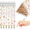 72 Pcs Baby Shower Half Pencils - 4 Inches Baby Shower Floral Pencils with Erasers - Mini Pencils Baby Shower for Girl Boy Kids School Office Baby...