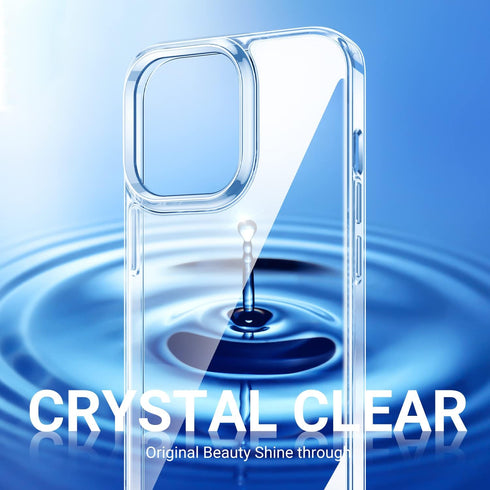 TORRAS for iPhone 13 Case/iPhone 14 Case Clear, Never Yellow, Military Grade Drop Tested, Protective Slim Thin Case for iPhone 13 Phone Case/iPhon...