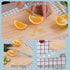 Magicorange Travel Cutting Board Set, 3 Pcs Portable Mini Camping Plastic Cutting Board Set & Stainless Steel Knife with Sheath, Fruits & Vegetabl...