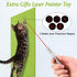Gtmileo Trimmable Cat Scratching Post 78.7"x15.8" with Cat Laser Pointer, Self-Adhesive Cat Scratch Mat Replacement for Cat Tree Shelf Shelves, Ca...