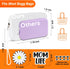 Silicone Bogg Bag Accessories Phone Holder with Zipper,Accessories Set for Bogg Bag Contain 2PCS Charms, Waterproof Cell Phone Holder Compatible w...