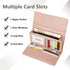 Pomelo Best Wallet Women, Womens Wallet, Wallet for Womens 2024, RFID Blocking Leather Wallet with Multiple Card Slots for Women, Beige...
