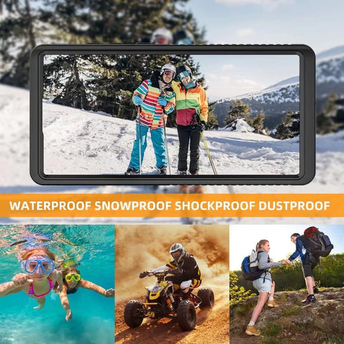 Samsung Galaxy S22 Ultra Waterprooof Case,with Built in Sensitive Screen Protector Shockproof Heavy Duty Full Body Protective IP68 Waterproof Case...