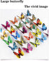 Giant Butterfly Garden Stakes Decorations Outdoor 3D Butterflies Lawn Decorative Yard Decor Patio Accessories Ornaments PVC Gardening Art Christma...