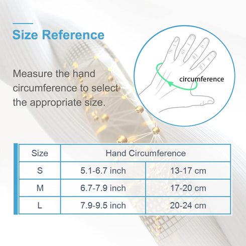 Donfri Copper Infused Compression Arthritis Gloves, Fingerless Carpal Tunnel Pain Relief Gloves For Man Women, Hand Support Wrist Brace for Rheuma...